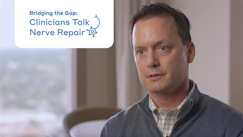 Preview of a video, “Mandibular nerve reconstruction in malignancy” from the series “Bridging the Gap: Clinicians Talk Nerve Repair”