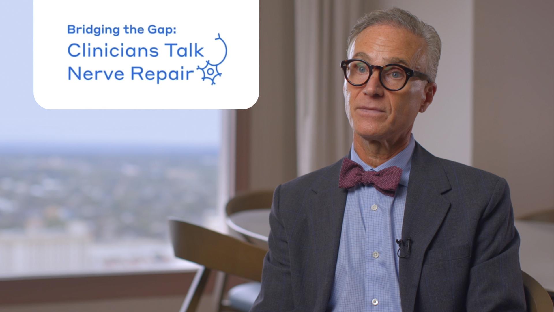 Preview of a video, “Minimizing the time for repairing the nerve in ablative mandibular reconstruction” from the series “Bridging the Gap: Clinicians Talk Nerve Repair”