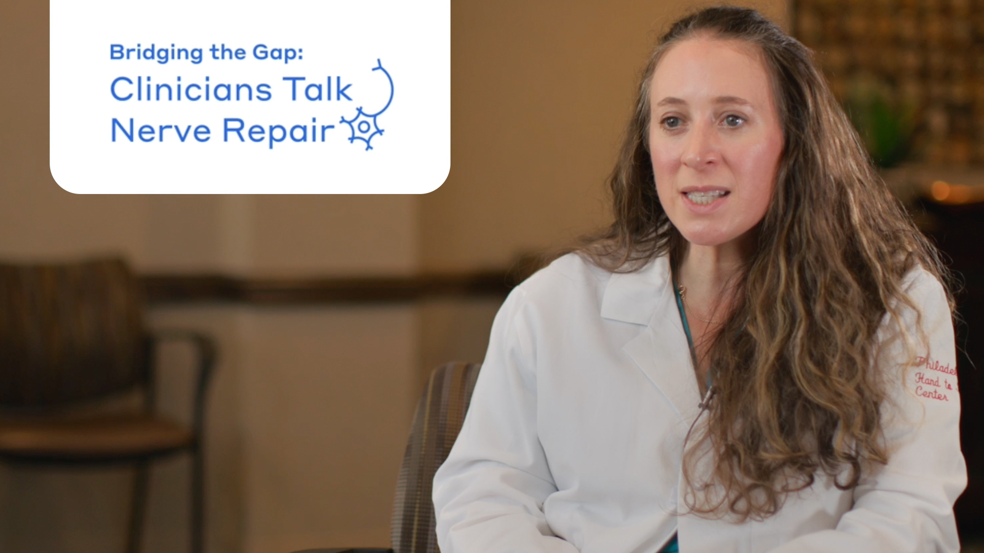 Preview of a video, “Nerve protection and patient rehab” from the series “Bridging the Gap: Clinicians Talk Nerve Repair”
